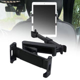 Maxbell Car Headrest Phone Tablet Mount Holder Stretchable Arm Car Angle Adjustable Black