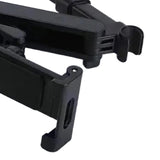 Maxbell Car Headrest Phone Tablet Mount Holder Stretchable Arm Car Angle Adjustable Black