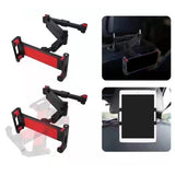 Maxbell Car Headrest Phone Tablet Mount Holder Stretchable Arm Car Angle Adjustable Red