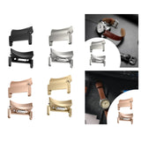 Maxbell Band Connector Replaceable Connection Adapter for Samsung Galaxy Watch 4 5 6 Rose Gold