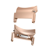 Maxbell Band Connector Replaceable Connection Adapter for Samsung Galaxy Watch 4 5 6 Rose Gold