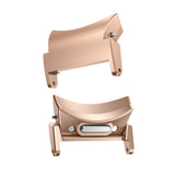 Maxbell Band Connector Replaceable Connection Adapter for Samsung Galaxy Watch 4 5 6 Rose Gold