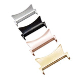 Maxbell Band Connector Replaceable Connection Adapter for Samsung Galaxy Watch 4 5 6 Rose Gold