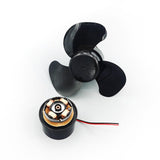 Maxbell USB Fan Mini Compact Easy Installation Household Brushless Motor Cooling Fan Black