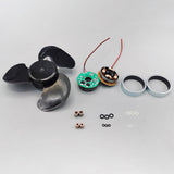 Maxbell USB Fan Mini Compact Easy Installation Household Brushless Motor Cooling Fan Black