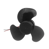 Maxbell USB Fan Mini Compact Easy Installation Household Brushless Motor Cooling Fan Black