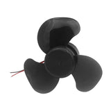Maxbell USB Fan Mini Compact Easy Installation Household Brushless Motor Cooling Fan Black