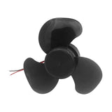 Maxbell USB Fan Mini Compact Easy Installation Household Brushless Motor Cooling Fan Black