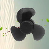 Maxbell USB Fan Mini Compact Easy Installation Household Brushless Motor Cooling Fan Black