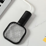 Maxbell Electric Fly Swatter Easy to Use Small Animals Swatter for Travel Outdoor Camping White