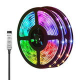 Maxbell LED Strip Light Low Voltages 5V 3 Key Wire Controller for Cafe Cabinet Office
