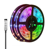 Maxbell LED Strip Light Low Voltages 5V 3 Key Wire Controller for Cafe Cabinet Office