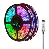 Maxbell LED Strip Light Low Voltages 5V 3 Key Wire Controller for Cafe Cabinet Office