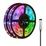 Maxbell LED Strip Light Low Voltages 5V 3 Key Wire Controller for Cafe Cabinet Office
