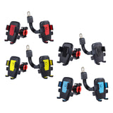 Maxbell Generic Bike Phone Mount Sturdy for Bicycle Mountain Bike Electric Motorbike Red