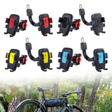 Maxbell Generic Bike Phone Mount Sturdy for Bicycle Mountain Bike Electric Motorbike Red