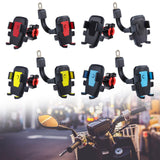 Maxbell Generic Bike Phone Mount Sturdy for Bicycle Mountain Bike Electric Motorbike Red