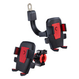 Maxbell Generic Bike Phone Mount Sturdy for Bicycle Mountain Bike Electric Motorbike Red