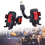Maxbell Generic Bike Phone Mount Sturdy for Bicycle Mountain Bike Electric Motorbike Red