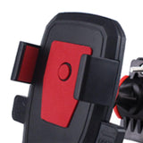Maxbell Generic Bike Phone Mount Sturdy for Bicycle Mountain Bike Electric Motorbike Red