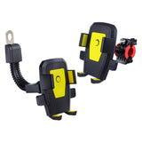 Maxbell Generic Bike Phone Mount Sturdy for Bicycle Mountain Bike Electric Motorbike Yellow