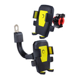 Maxbell Generic Bike Phone Mount Sturdy for Bicycle Mountain Bike Electric Motorbike Yellow