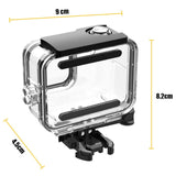 Maxbell Waterproof Housing Case PC Lense for GoPro 12/11/10/9 Rafting Underwater Use
