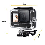 Maxbell Waterproof Case Accessory Water Resistant for Hero 12/11/10/9 Surfing Diving