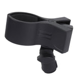 Maxbell Microphone Clip Mic Clip Holder Accessory Replace Parts with Knob Adjustment Black