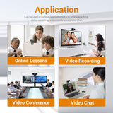 Maxbell Web Camera Easy to Use 30FPS High Performance Video cam for Video Calling PC
