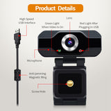 Maxbell Web Camera Easy to Use 30FPS High Performance Video cam for Video Calling PC