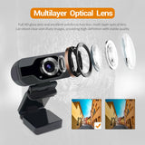 Maxbell Web Camera Easy to Use 30FPS High Performance Video cam for Video Calling PC