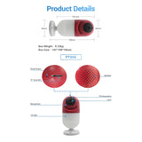 Maxbell Home Security Camera Built in Mic Versatile Rotating Dark Version Pet Camera