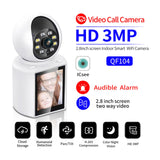 Maxbell Video Call Security Camera 5V2A Surveillances for Home Security Office Elder