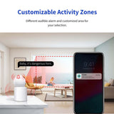 Maxbell Video Call Security Camera 5V2A Surveillances for Home Security Office Elder