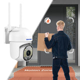 Maxbell Security Camera(UK Standard) Outdoor Advanced Network Color Night Watch for Home Security