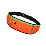 Maxbell Running Belt Fanny Pack Lightweight Quick Release Adjustable Strap Phone Bag Orange