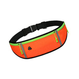 Maxbell Running Belt Fanny Pack Lightweight Quick Release Adjustable Strap Phone Bag Orange