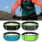 Maxbell Running Waist Belt Adjustable Fitness Workout Bag for Fitness Camping Travel Black