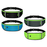 Maxbell Running Waist Belt Adjustable Fitness Workout Bag for Fitness Camping Travel Black