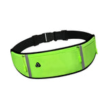 Maxbell Running Waist Belt Adjustable Fitness Workout Bag for Fitness Camping Travel Green