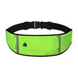 Maxbell Running Waist Belt Adjustable Fitness Workout Bag for Fitness Camping Travel Green