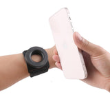 Maxbell Wristband Phone Holder Black Gifts Sturdy Accessory for Walking Biking Women