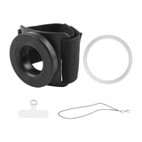 Maxbell Wristband Phone Holder Black Gifts Sturdy Accessory for Walking Biking Women