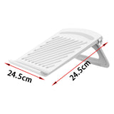 Maxbell Foldable Laptop Stand Office Home Accessories Portable Notebook Stand Holder white