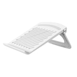 Maxbell Foldable Laptop Stand Office Home Accessories Portable Notebook Stand Holder white