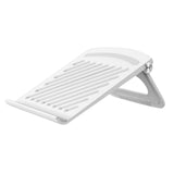 Maxbell Foldable Laptop Stand Office Home Accessories Portable Notebook Stand Holder white