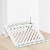 Maxbell Foldable Laptop Stand Office Home Accessories Portable Notebook Stand Holder white