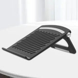 Maxbell Foldable Laptop Stand Office Home Accessories Portable Notebook Stand Holder black