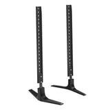 Maxbell 2 Pieces TV Stand Height Adjustable Easy Installation Tabletop TV Stand Base